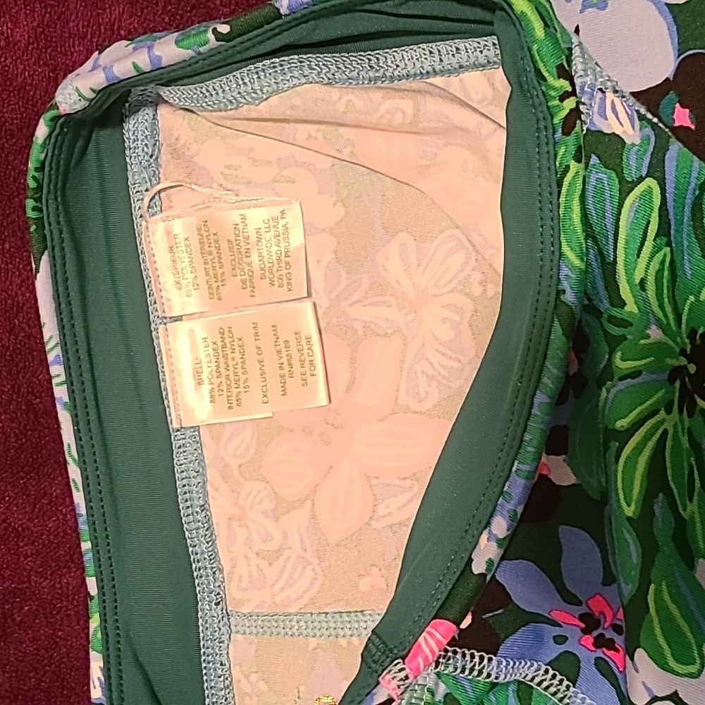 Lilly Pulitzer Luxletic Leggings Pants for Girls 👧 Size M (6-7) Multicolor - Picture 6 of 8